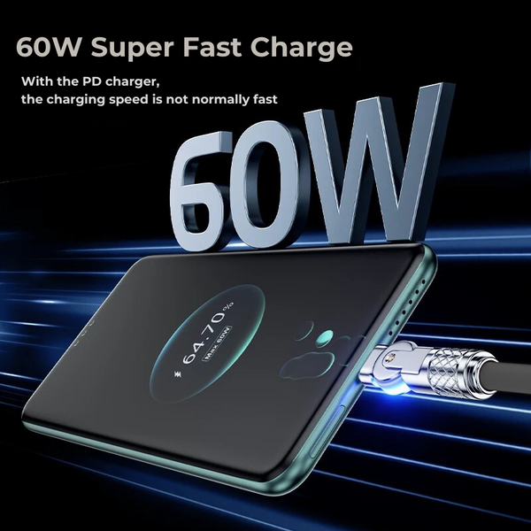 SpinCharge Flexible Cable