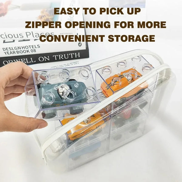 Clear Organizer Pouches Trio