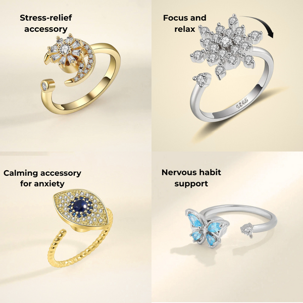 MindEase Spinner Ring