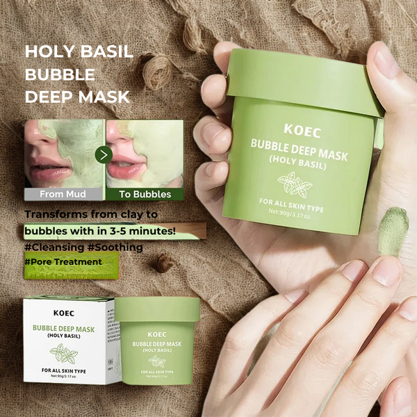 BasilGlow Bubble Mask