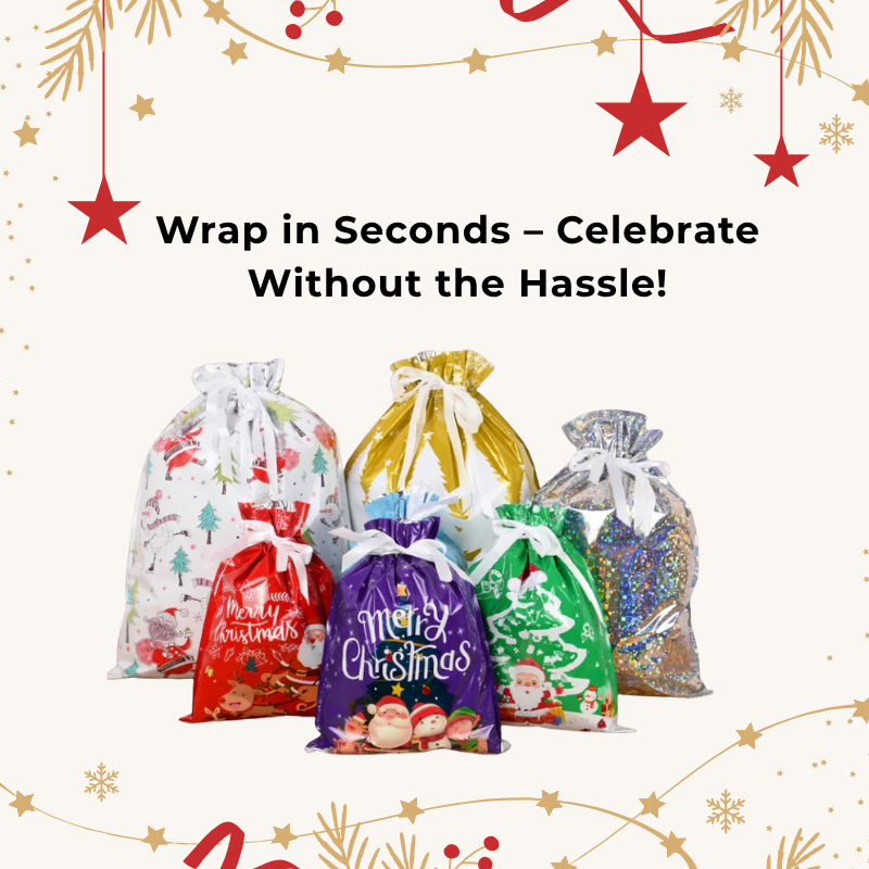 NoWrap Festive Gift Bags