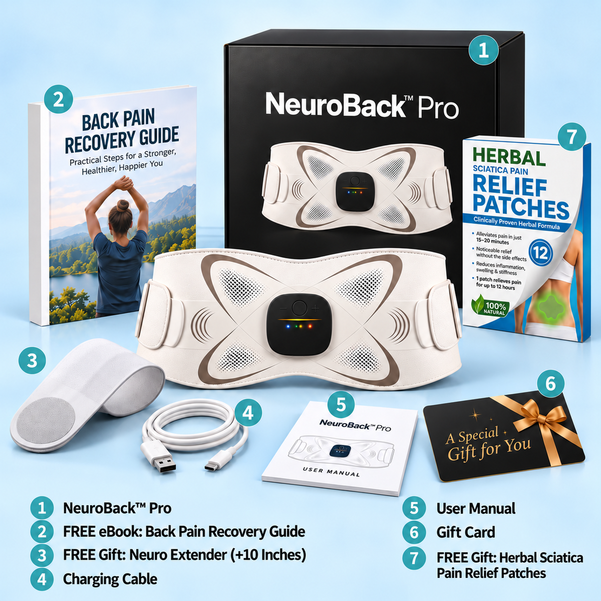 NeuroBack™ Pro – Advanced Back Relief System