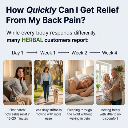Herbal Sciatica Relief Patches