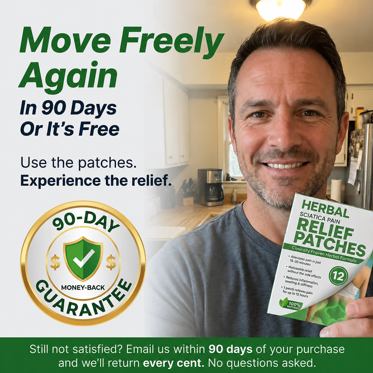 Herbal Sciatica Relief Patches