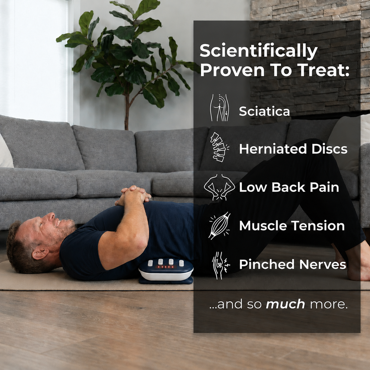 Original ThermoRelief™ Pro 5-in-1 At-Home Back Therapy