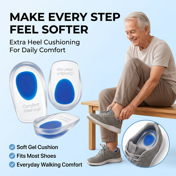 ComfortStep™ Gel Heel Support Cups