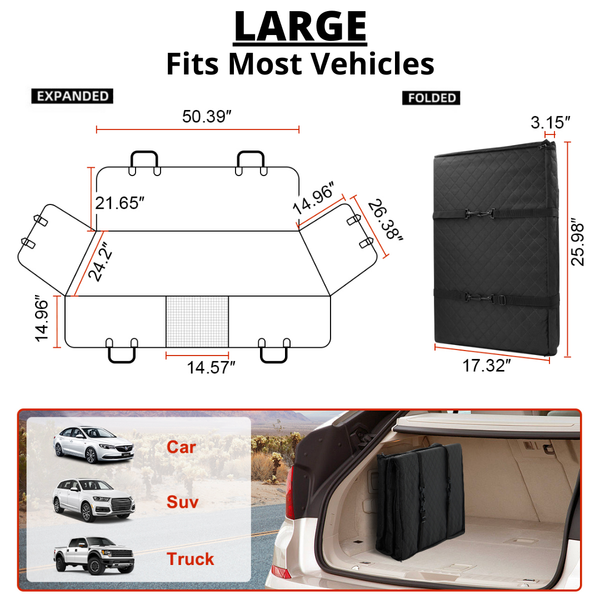 DogGuard Waterproof Car Hammock Seat Cover