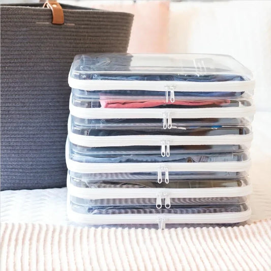 Clear Organizer Pouches Trio
